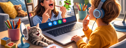 Логопед у смартфоніому онлайн-заняття ефективніші за класичні візити в...